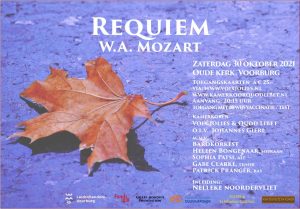 zaterdag 30 oktober: Mozart – Requiem